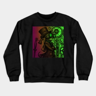 Psychedelic steam punk Crewneck Sweatshirt